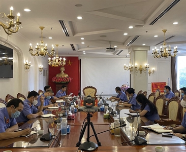 Ban chỉ đạo phòng, chống dịch Covid-19 Viện KSND thành phố Hà Nội họp đánh...